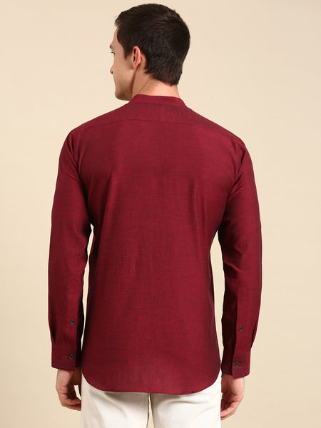 men's designer malai cotton shirts