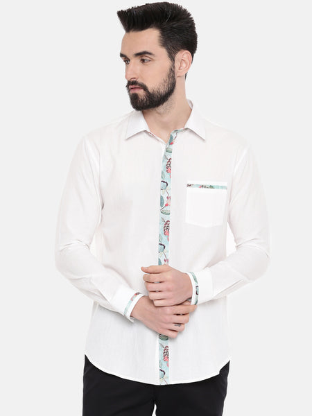 mens designer cotton shirts