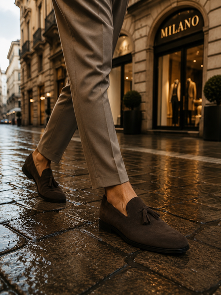 Suede Lether Shoes - MMFT017