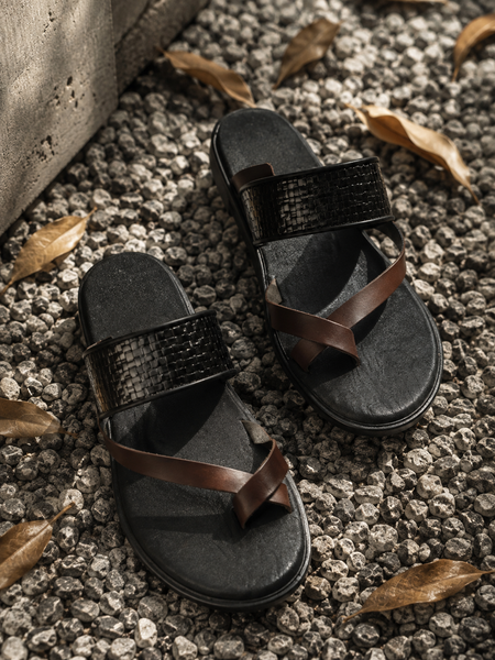 Strapy Leather Sandals - MMFT019
