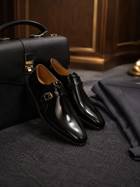Buckle Up Leather Shoes - MMFT016