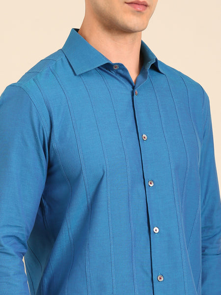 Blue Malai Cotton Shirt - MM0902