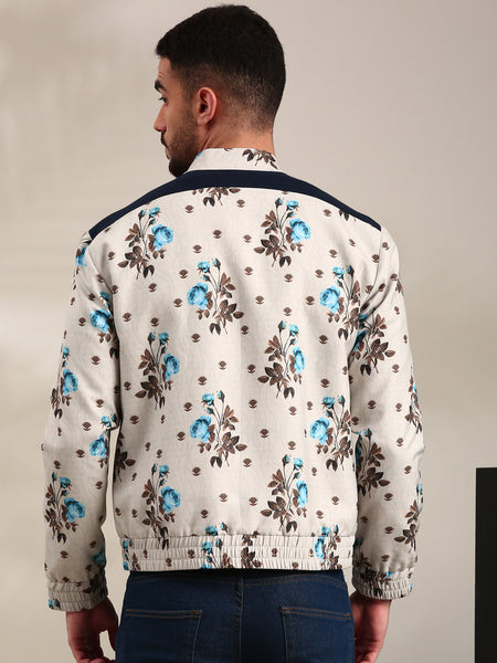 Off-White Printed Bomber Jacket - MMBJ027