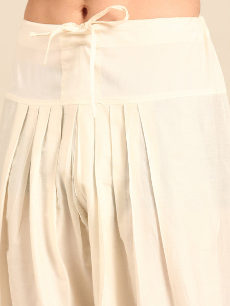 Red Bemberg Silk Kurta Set - MMK0652