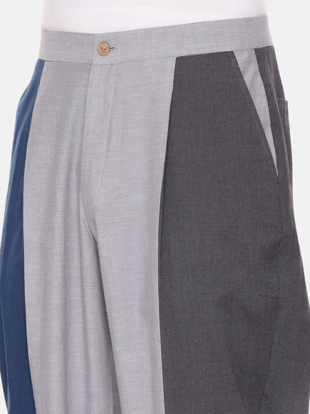 Cotton Tri Color Pants - MMP0123
