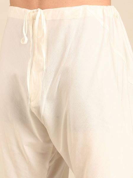 Yellow Printed 100% Cotton Sherwani - MMSHR052