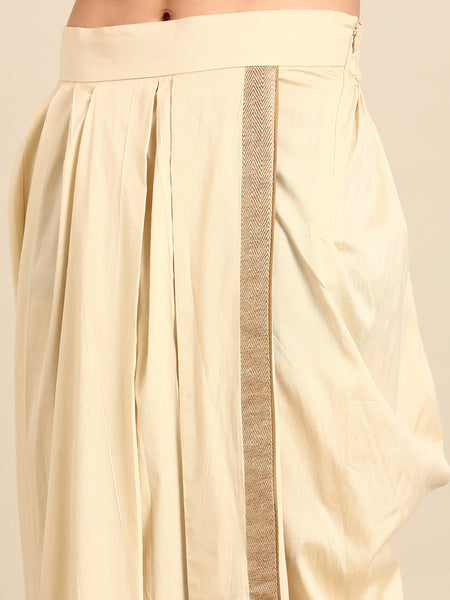 Gold Silk Jaquard Sherwani - MMSHR053