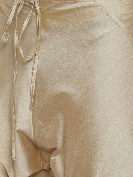 Gold Cotton Silk Kurta Set - MMK0152