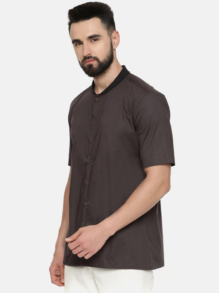 Half Sleeve Cotton Shirt - MM0816
