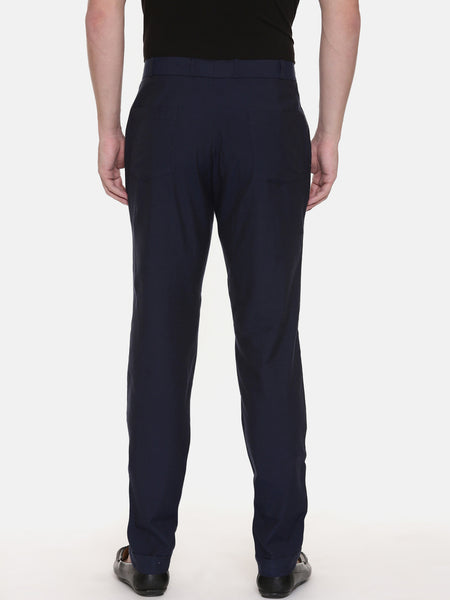Blue Cotton Trousers - MMP0117