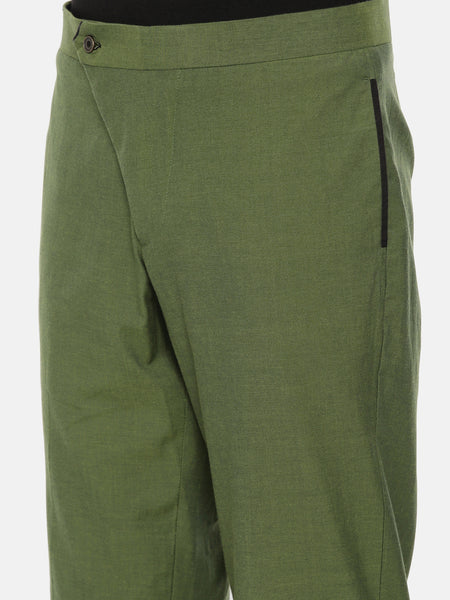 Green Cotton Trousers - MMP042